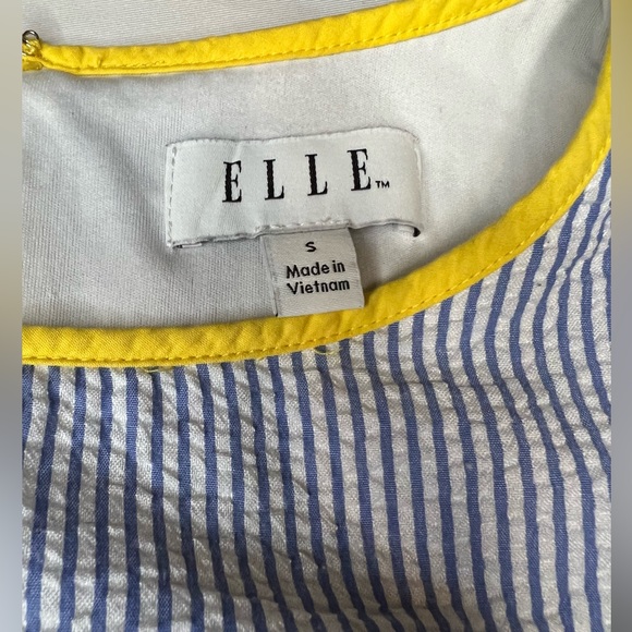 Ellie Blue and Yellow Dress size Small - Picture 7 of 16